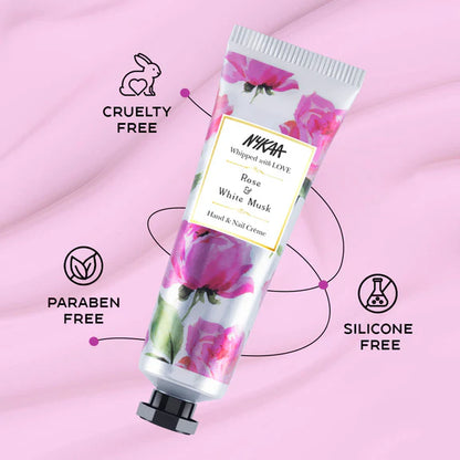 Wanderlust Hand & Nail Creme - Rose & White Musk - 30 ml