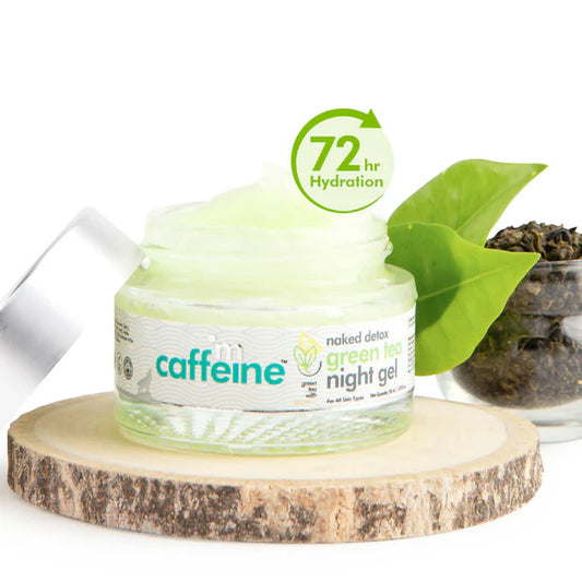 mCaffeine Naked Detox Green Tea with Vitamin C Night Gel - 50 ml
