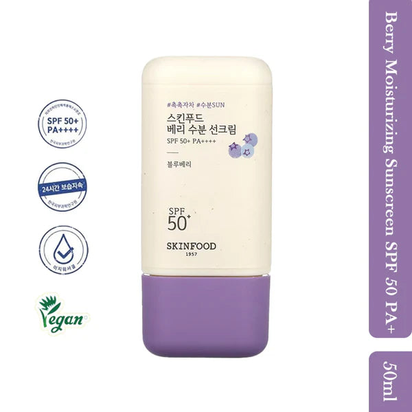 Skinfood Berry Moisturizing Sun Cream SPF 50+ PA++++ - 50 ml