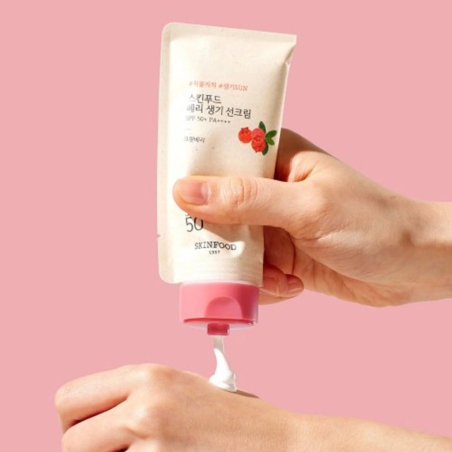 Skinfood Berry Glowing Sun Cream SPF 50+ PA++++ - 50 ml