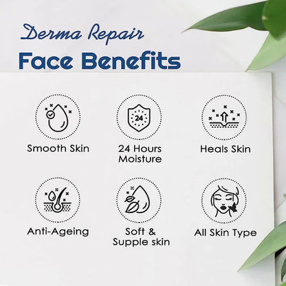 NutriGlow Advanced Organics Derma Repair Cream Bleach Kit - kit