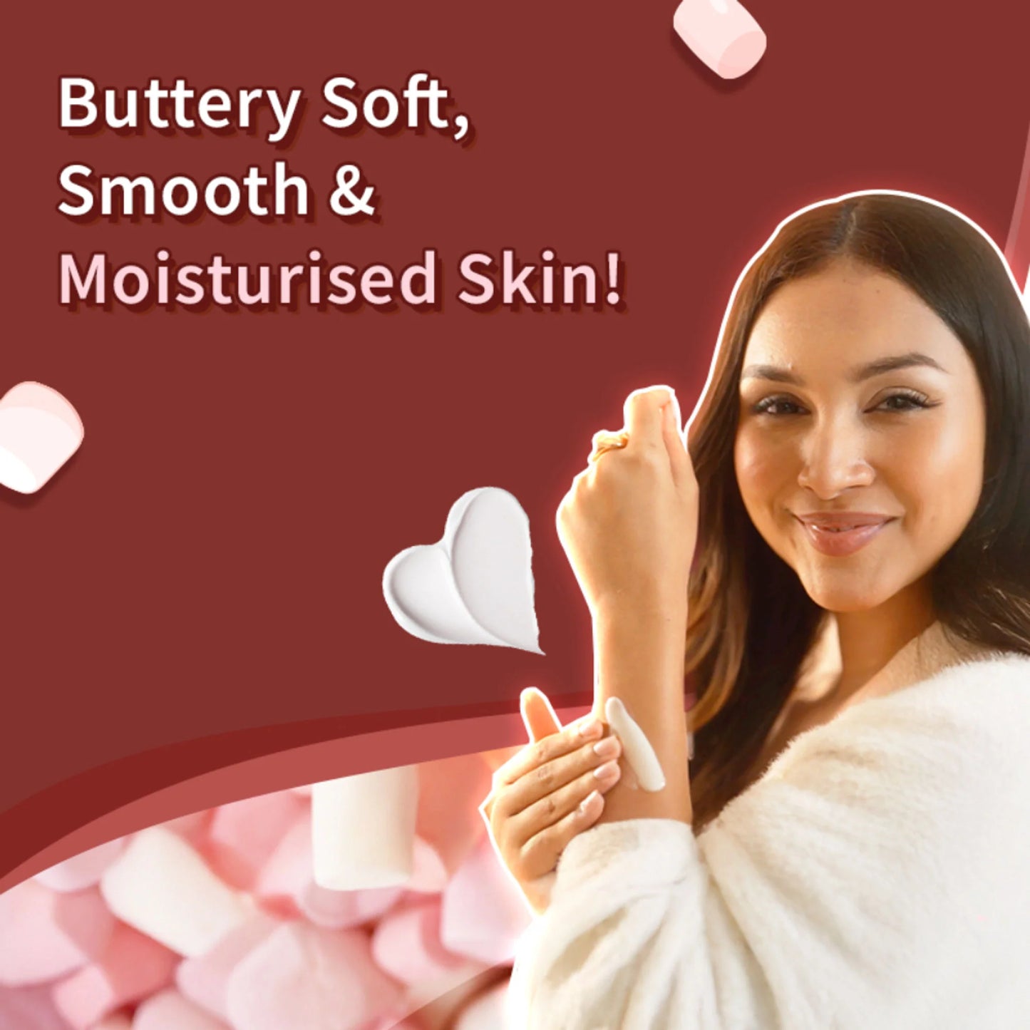 Plum BodyLovin Marshmallow Melt Body Butter - 180 gm