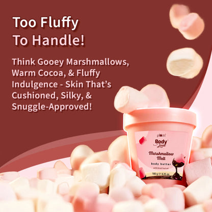 Plum BodyLovin Marshmallow Melt Body Butter - 180 gm