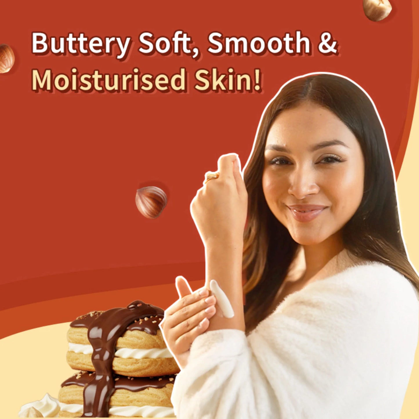 Plum BodyLovin Hazelnut Eclair Body Butter - 180 gm