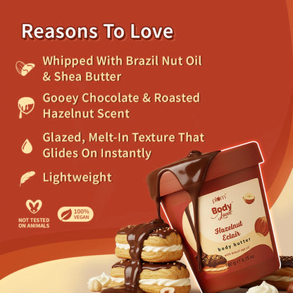 Plum BodyLovin Hazelnut Eclair Body Butter - 180 gm