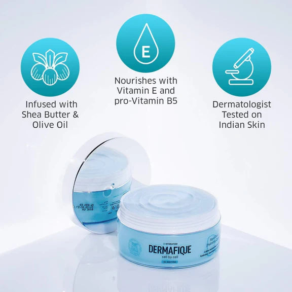 Dermafique Aqua Cloud Hydrating Creme Light Moisturizer - 200 ml