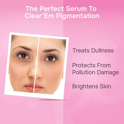 Swiss Beauty Care Glow Fusion Face Serum - 10% Vitamin C & Sakura Extract - 30 ml