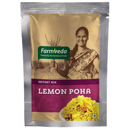Farmveda Instant Mix Lemon Poha -Pack of 2