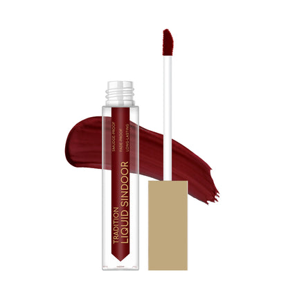 Swiss Beauty Tradition Liquid Sindoor - Maroon Color - 02 - 6 ml