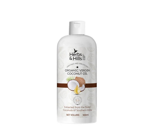 Herbs & Hills Organic Virgin Coconut Oil - 300 ml
