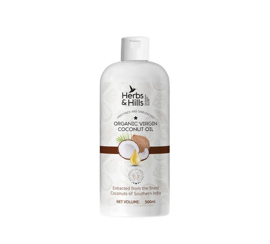 Herbs & Hills Organic Virgin Coconut Oil - 300 ml