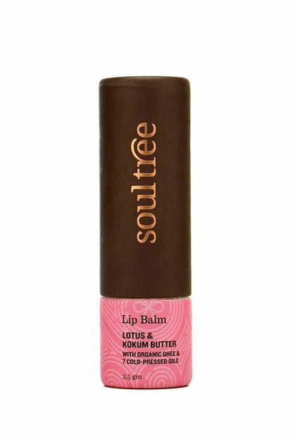 Soultree Lotus & Kokum Butter Lip Balm - 3.5 gm