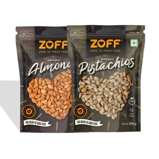 Zoff Premium Almonds & Pista Combo - combo