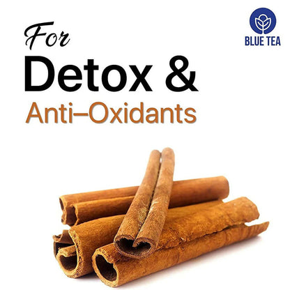 Blue Tea Butterfly Pea Cinnamon Herbal Tea Bags