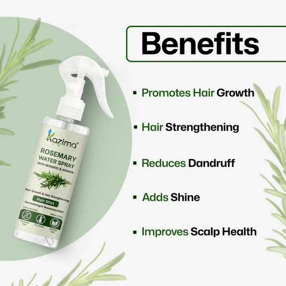Kazima Rosemary Water For Hair Growth & Healthy Scalp - 200 ml