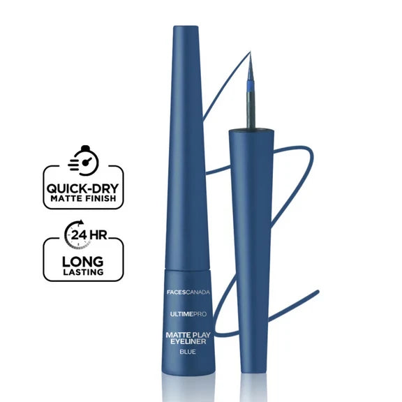 Faces Canada Ultime Pro Matte Play Eyeliner - Sapphire - 2.5 ml