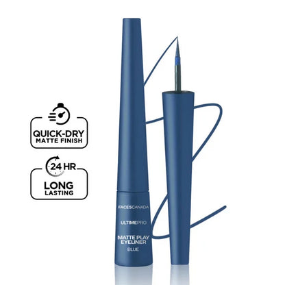 Faces Canada Ultime Pro Matte Play Eyeliner - Sapphire - 2.5 ml