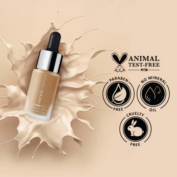 Faces Canada Ultime Pro Second Skin Foundation - Honey Beige 031 - 15 ml