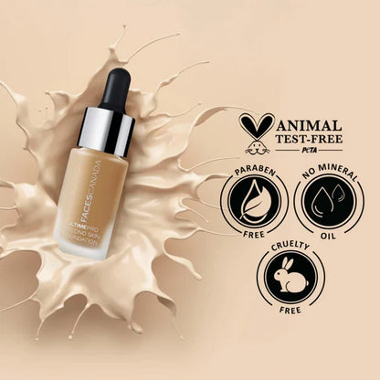 Faces Canada Ultime Pro Second Skin Foundation - Honey Beige 031 - 15 ml