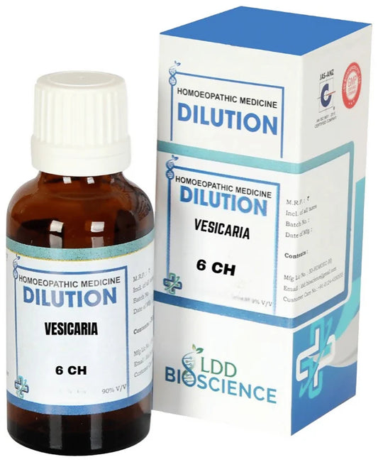 LDD Bioscience Homeopathy vesicaria Dilution - 30 ml - 6 CH