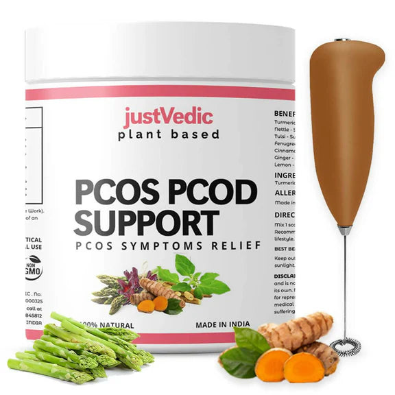Just Vedic PCOS PCOD Support Drink Mix - 200 gm