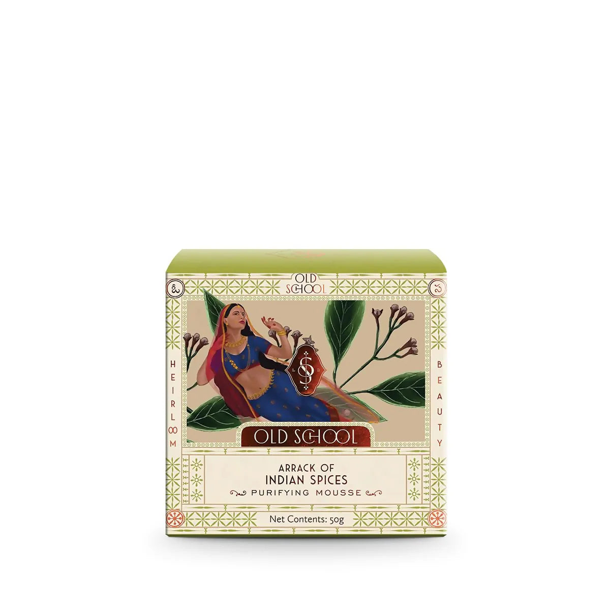 Old School Rituals Arrack of Indian Spices Purifying Mousse Natural Face Moisturizer - 50 gm