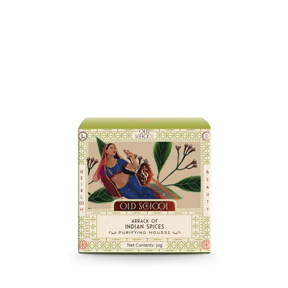 Old School Rituals Arrack of Indian Spices Purifying Mousse Natural Face Moisturizer - 50 gm