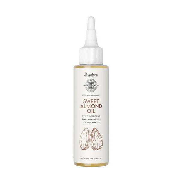 Indulgeo Essentials Cold Pressed Sweet Almond Oil - 100 ml