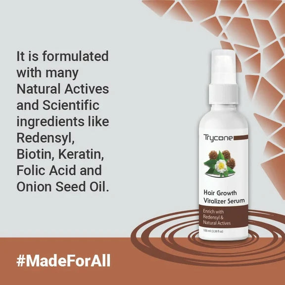 Trycone Hair Growth Vitalizer Serum - 100 ml