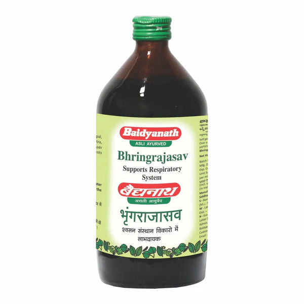 Baidyanath Nagpur Bhringrajasava - 450 ml - Pack of 1