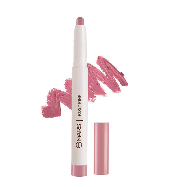 MARS Cosmetics Retractable Poppins Lipstick - Rosy Pink - 1.3 gm