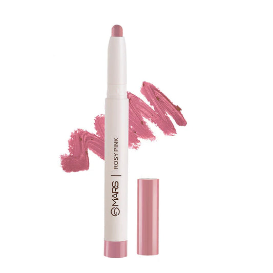 MARS Cosmetics Retractable Poppins Lipstick - Rosy Pink - 1.3 gm
