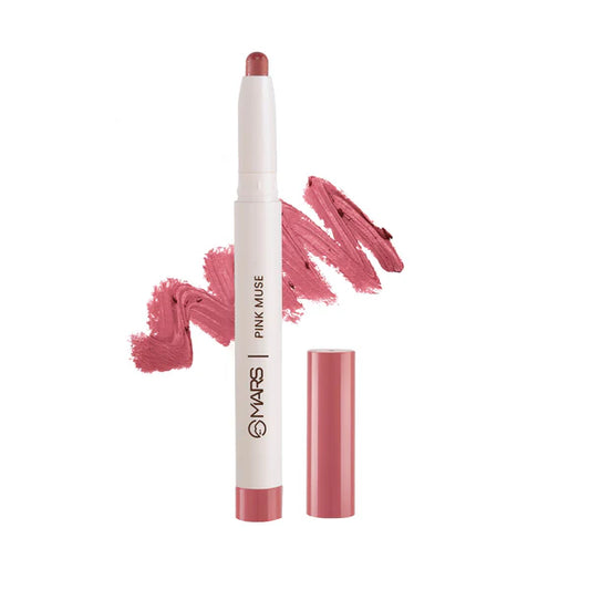 MARS Cosmetics Retractable Poppins Lipstick - Pink Muse - 24 - 1.3 gm