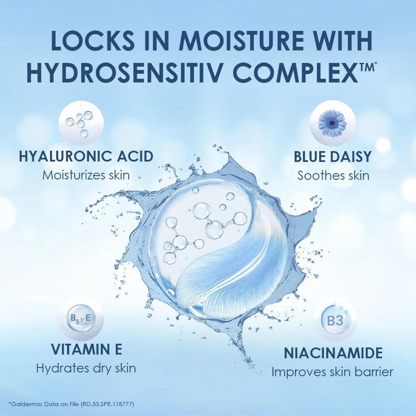 Cetaphil Optimal Hydration Daily Cream, Lightweight, Skin Barrier Protection with Hyaluronic Acid - 50 gm