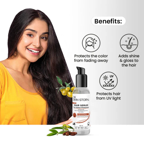 The Skin Story Colour Protection Anti Frizz Hair Serum - 100 ml