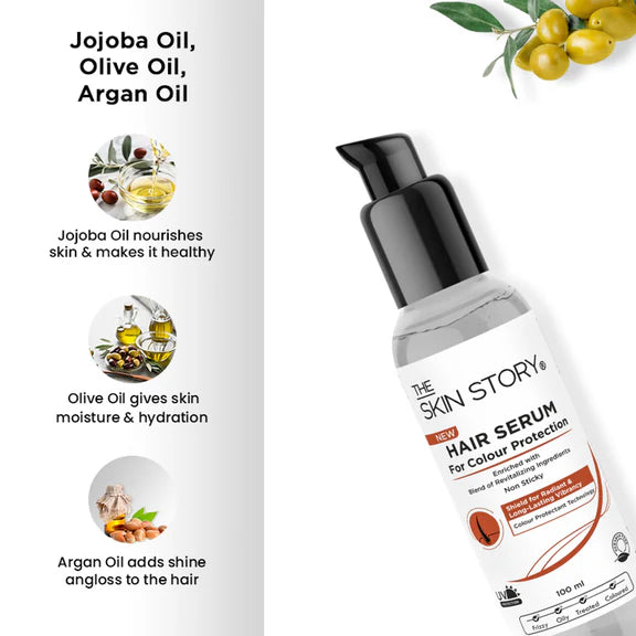 The Skin Story Colour Protection Anti Frizz Hair Serum - 100 ml