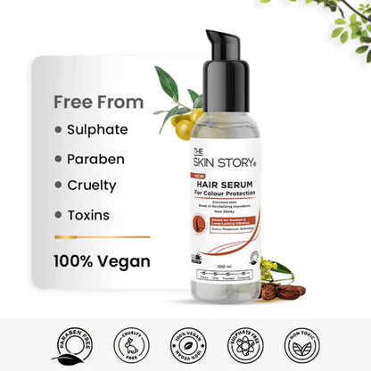 The Skin Story Colour Protection Anti Frizz Hair Serum - 100 ml