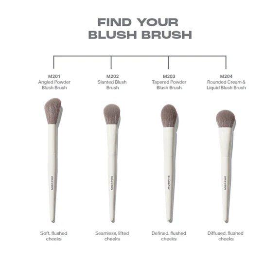 MORPHE M202 Slanted Blush Brush - 1 pc