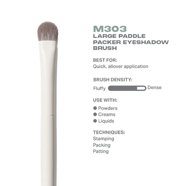 MORPHE M303 Large Paddle Packer Eyeshadow Brush - 1 pc