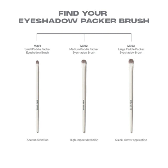 MORPHE M303 Large Paddle Packer Eyeshadow Brush - 1 pc