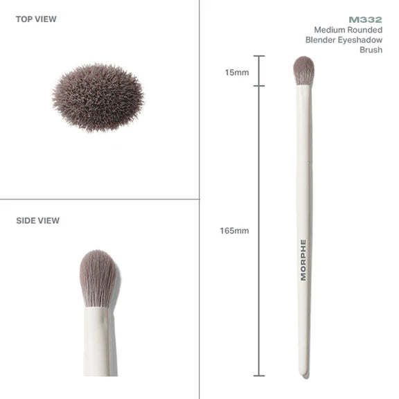 MORPHE M332 Medium Rounded Blender Eyeshadow Brush - 1 pc