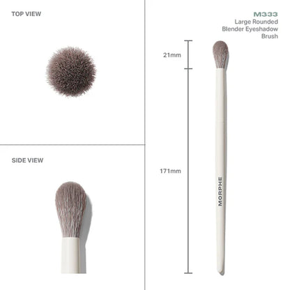 MORPHE M333 Large Rounded Blender Eyeshadow Brush - 1 pc