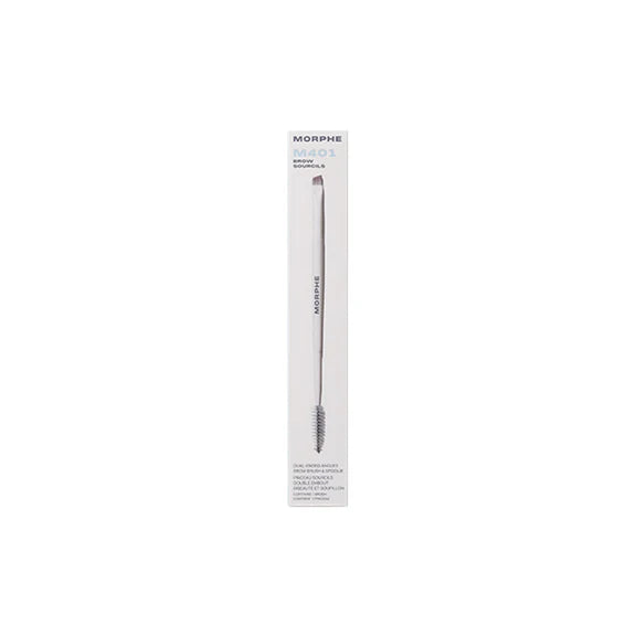 MORPHE M401 Dual Ended Angled Brow Brush & Spoolie - 1 pc