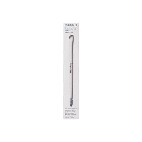 MORPHE M402 Dual Ended Precision Brow Brush & Comb - 1 pc
