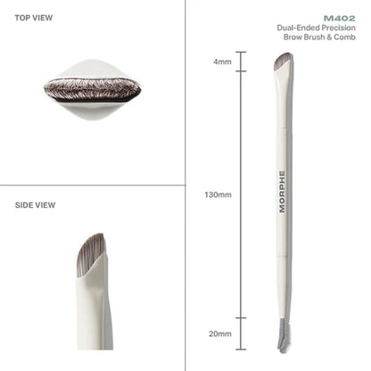 MORPHE M402 Dual Ended Precision Brow Brush & Comb - 1 pc