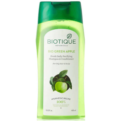 Biotique Bio Green Apple Shampoo & Conditioner - 190 ml