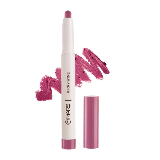 MARS Cosmetics Retractable Poppins Lipstick - Berry Wine - 1.3 gm