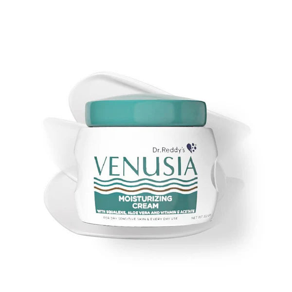 Dr. Reddy's Venusia Moisturizing Cream body & Face Cream For Dry To Very Dry Skin - 100 gm