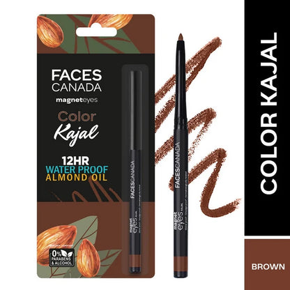 Faces Canada Magneteyes Color Eye Pencil - Brown Comfort 03 - 0.30 gm