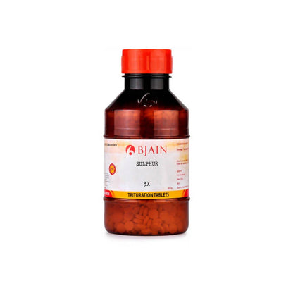 Bjain Homeopathy Sulphur Trituration Tablets -3X
